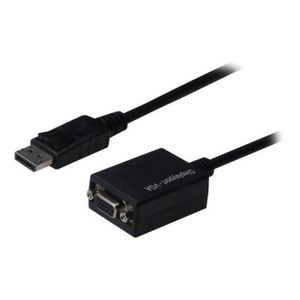 Câble adaptateur DisplayPort vers VGA avec audio - Convertisseur DP vers VGA - 1920 x 1200 (DP2VGAAMM2M