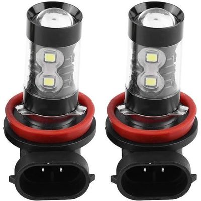Ampoules LED 881 Pour Hyundai Accent – 2PCS 12-24V 50W 6000K Blanc Intense, Pour Phares, Antibrouillard, Feux De Jour - 4