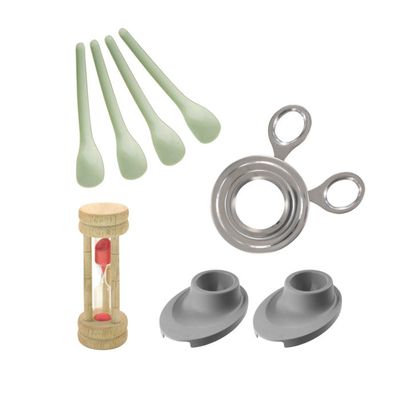 Ustensiles Cuisine Set YOSUKATA - Spatule, Louche, écumoire Inox