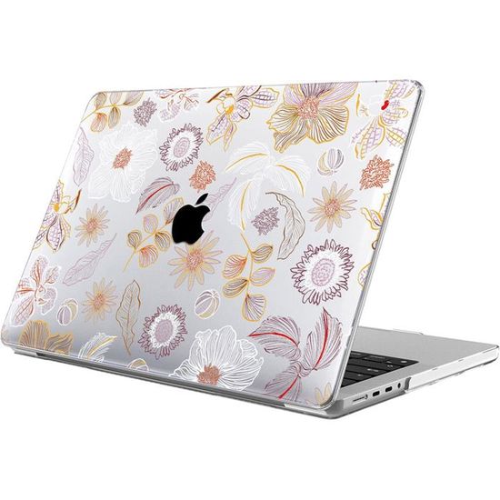 Coque Rigide MacBook Pro 14" 2021-2024 Avec Couverture Clavier EU - Protection Anti-chocs Et Anti-traces