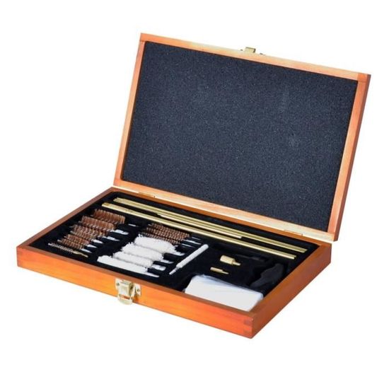 10 Morceau/Set Kit De Nettoyage Des Armes à Feu Pour .22cal 5.56mm Tige