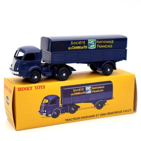 Atlas Dinky Toys - Tracteur Panhard Et Semi-remorque S.N.C.F - édition Limitée - Neuf Sous Boîte