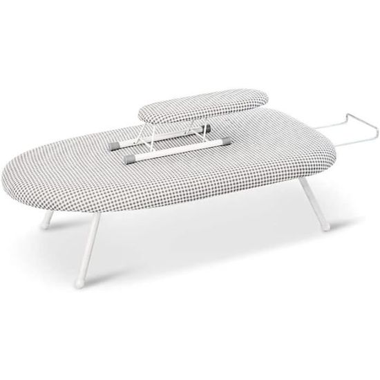 Planche à Repasser Vapeur Pliable - Support Portable Pour Défroisseur Vertical, 68x41 Cm, Stable Et Léger