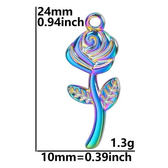 Breloques En Cœur Émaillé Pour Cancer Du Sein – Symboles De Soutien En Alliage – 10 Styles Différents – Pour Bijoux DIY Et Événements - 2