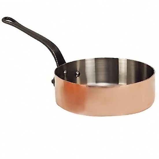 De Buyer 'Inocuivre' Copper Sauté Pan 16cm With Stainless Steel Lining & Handle - Professional Chef Quality Cookware - View #9