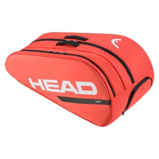Sac à Raquettes De Tennis Head Tour XL - Noir - Polyester Imperméable - Neuf Avec Emballage