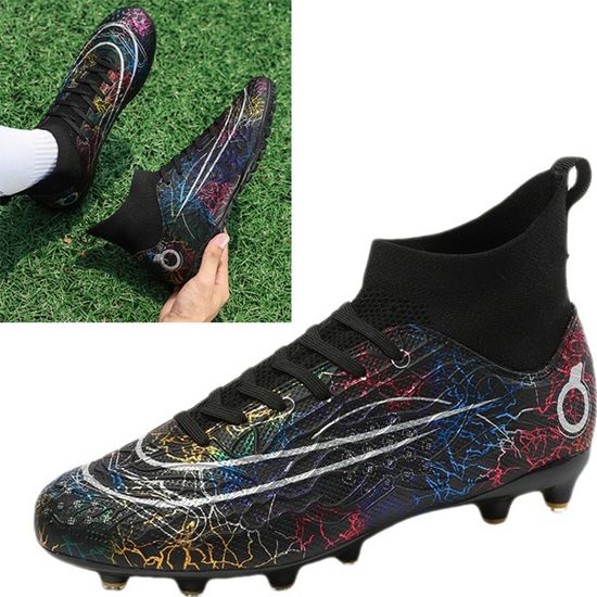 Acheter Chaussures de Football pour hommes et enfants, bottes de
