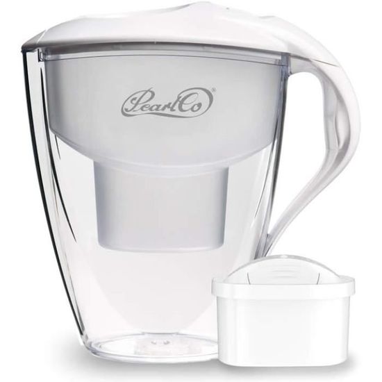 Carafe filtrante Brita Marella avec 1 cartouche Maxtra Pro 1051118 Blanc