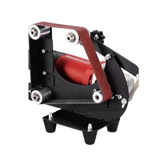 Kit De Conversion Pour Meuleuse D'angle En Ponceuse à Bande - Pour Modèles 100 Et 125 Mm, Acier Robuste