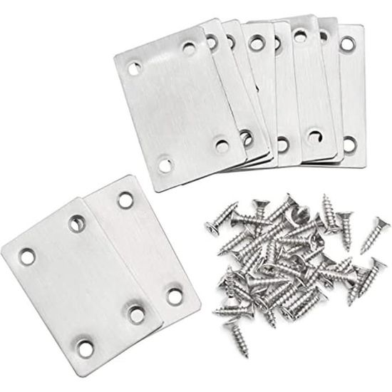 KOTARBAU® Lot de 100 Équerres fixation 100 x 50 x 40 mm Équerre d