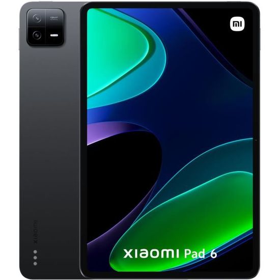 Tablette tactile - XIAOMI - Pad 6 - 11" - 128 Go - Noir