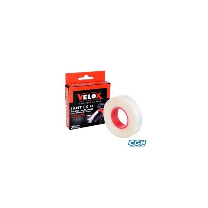 Fond de jante/bande autocol./colle boyau velox jantex 14 jante carbone (pour 1 roue)