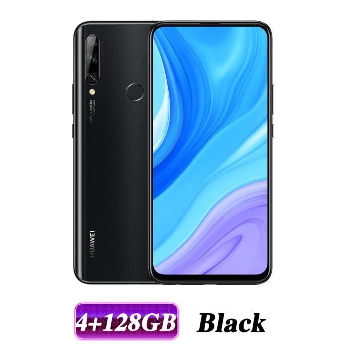 Origine Huawei Enjoy 10Plus Full Network 4 + 128G-Magic Night Noir 6.59 pouce Kirin 710F Octa Core 16MP Caméra pop-up automatique ID
