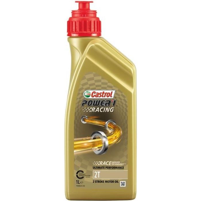 CASTROL Power 1 Racing 2T Huile moteur - 1 L
