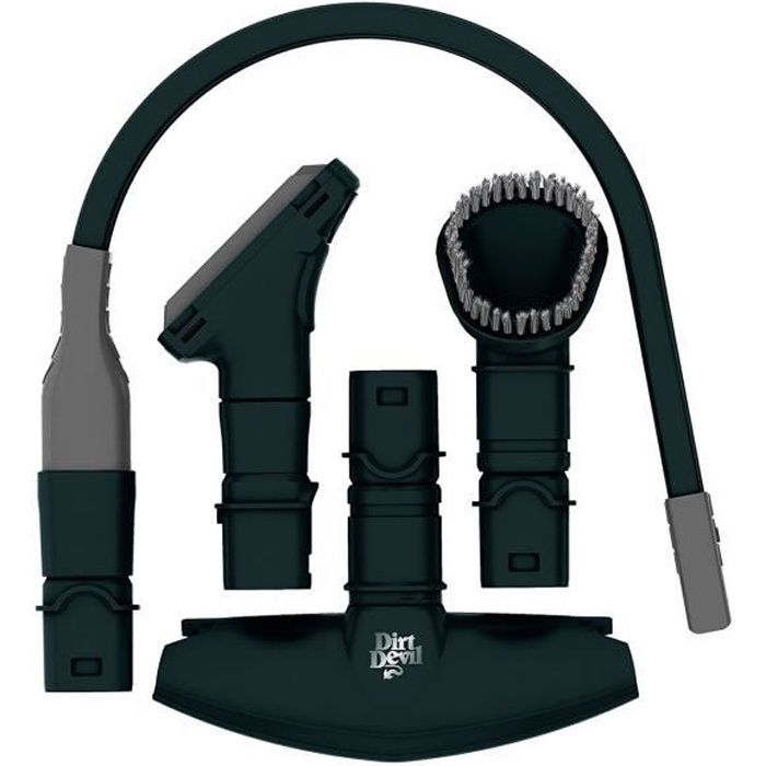 DIRT DEVIL Kit accessoires Cavalier 0698022 - Noir et rouge