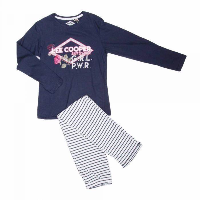 Pyjama jersey 6-14 ans 449015 Fille LEE COOPER