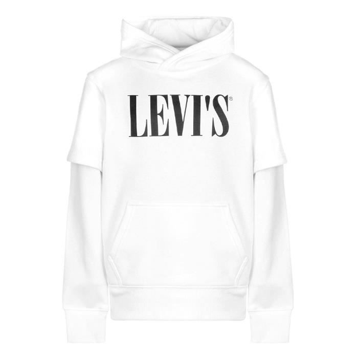 Sweat Blanc enfant Levis 2 Fer Pullover