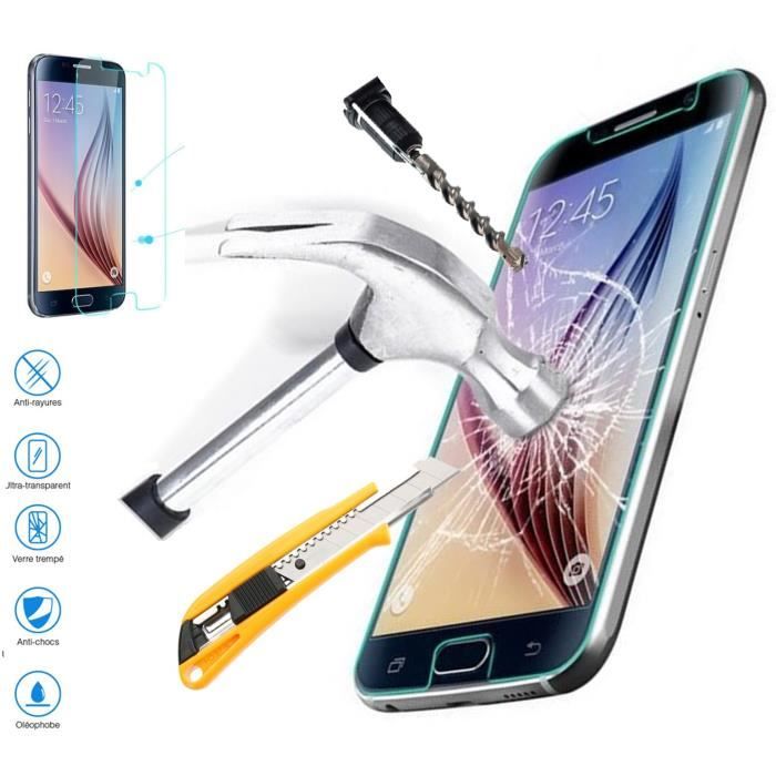 VITRE PROTECTION Ecran film en VERRE Trempé pour SAMSUNG GALAXY J3 2016 filtre protecteur d'écran INVISIBLE & INRAYABLE vitre INCAS