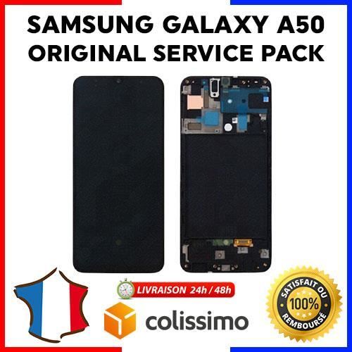 Ecran LCD + Vitre Tactile Samsung Galaxy A50 SM-A505F ORIGINAL Service Pack