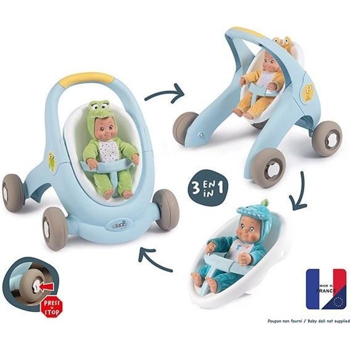 MINIKISS BABY WALKER 3 EN 1 CROC