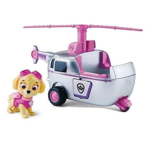 Véhicule et Figurine - Paw Patrol - Stella et son hélicoptère