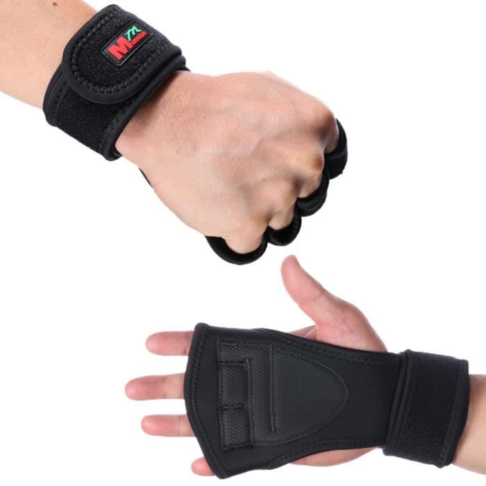 1 paire Fitness professionnel entraînement sportif unisexe Gym musculation gants femmes hommes BARRE - HALTERE - POIDS