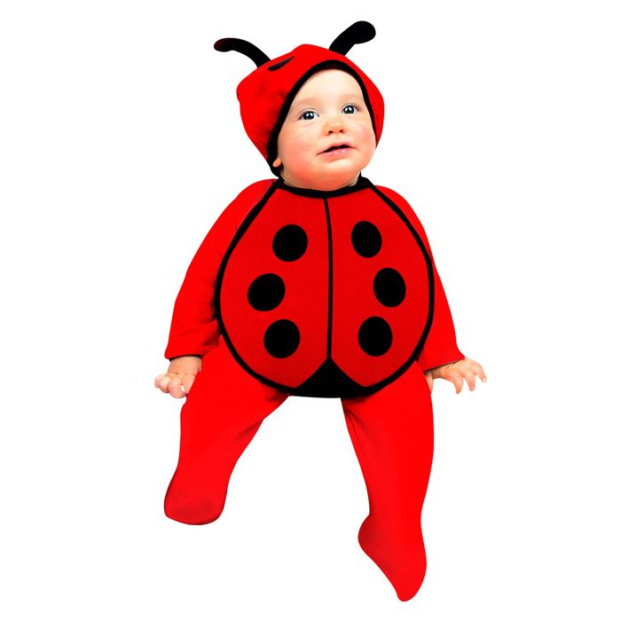 Le Bébé Coccinelle (Bavoir et Bonnet)