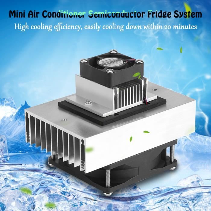 1Pcs DC12V Réfrigérateur / Système de refroidissement par semi-conducteur Système de bricolage Mini climatiseur