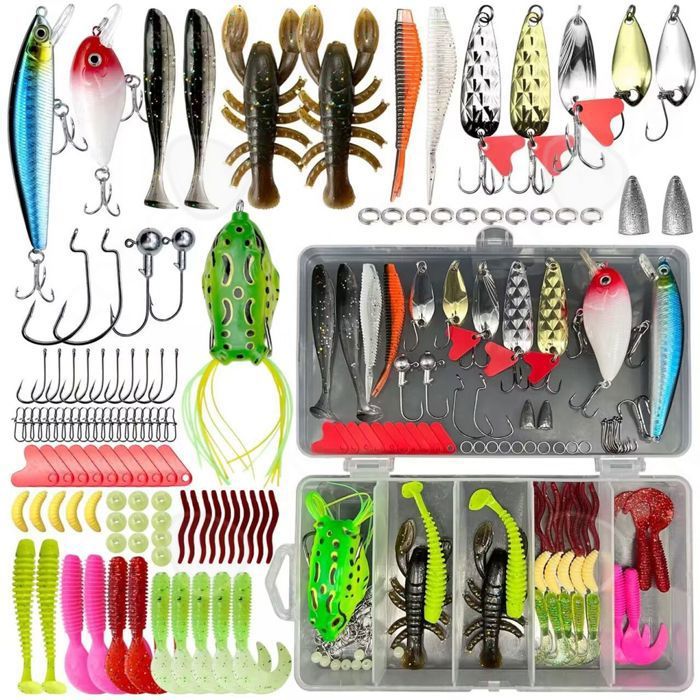 Lot De 6 Leurres Durs Artificiels – Pêche Au Brochet, Méné Nageur – Hhdzsw
