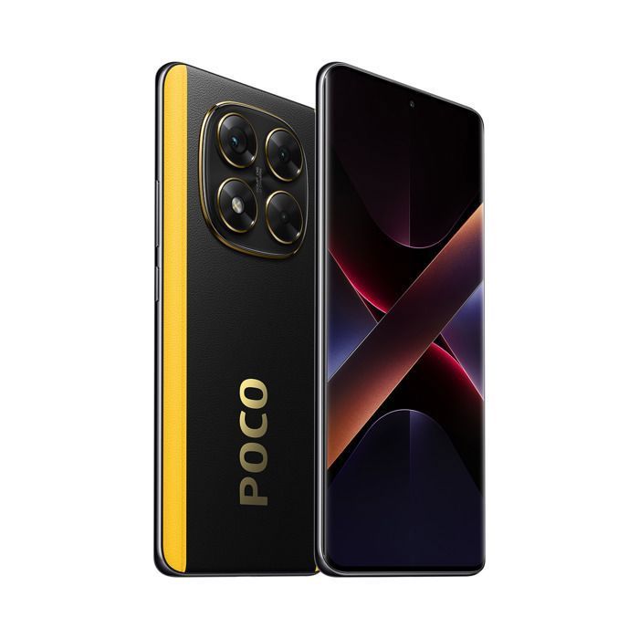 POCO X7 Smartphone 12+512 GO Noir Dimensity 7300-Ultra Écran incurvé 120 Hz AMOLED CrystalRes 15 K