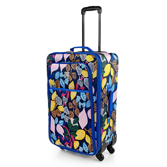 Valise Souple Grande Taille À Roulettes Ultra Légère Valise Soute