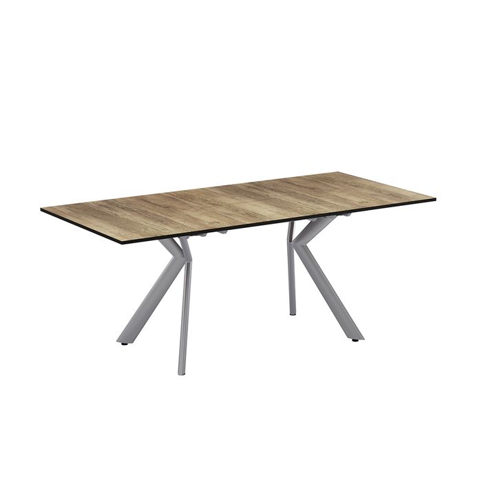 Table de salle à manger Trill 140-190 x 90 cm extensible Chêne rustique/Gris Vicco 51996 Table de salle à manger Trill 140-190 x 90 cm extensible Chêne rustique/Gris Vicco 51996