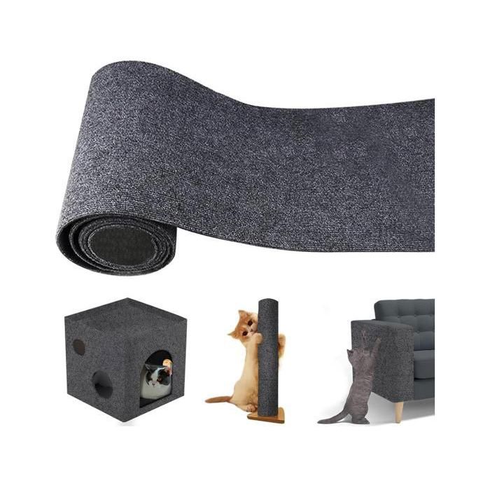 Meilleurs prix pour Tapis Griffoir - XVX - Autocollant - Protection Canapé - Gris - Intérieur