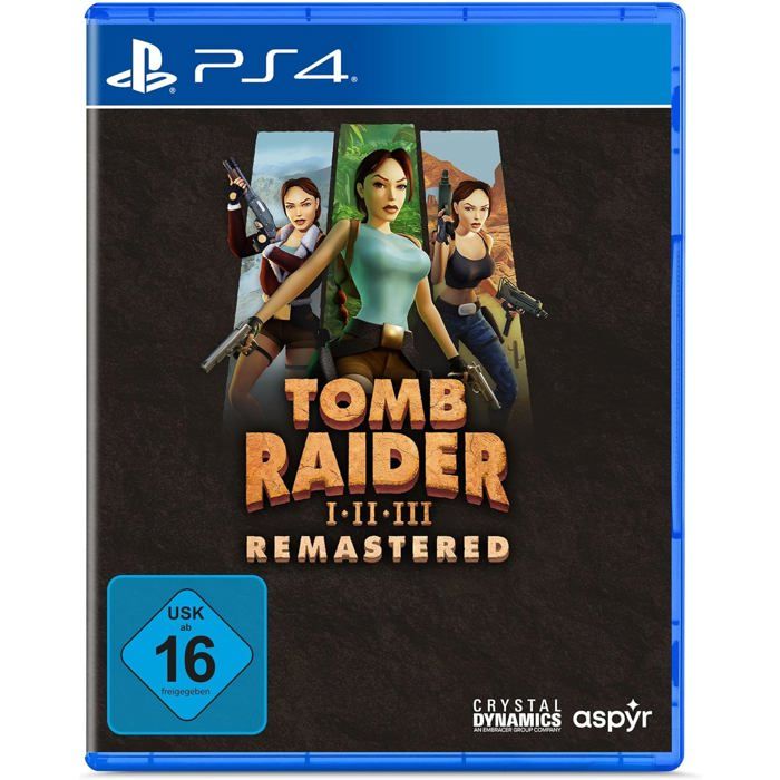 Jeu Vidéo Tomb Raider 1-3 Remastered - PS4 - Aventure Épique