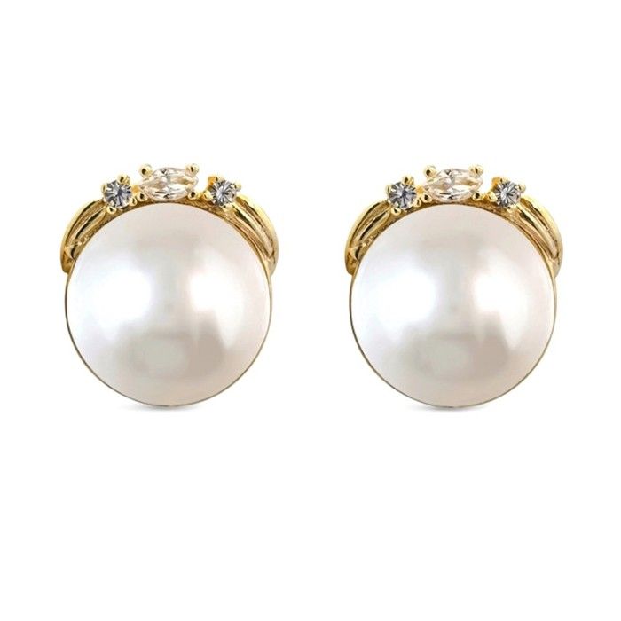 Boucle D'oreille Plaquée Argent - Occasion, Joli Bijou Vintage Ou Moderne