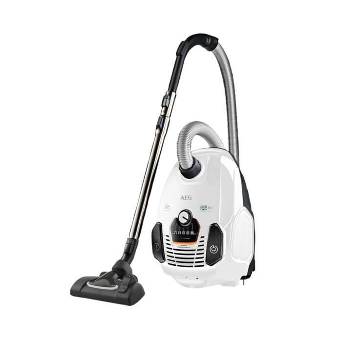 AEG VX7-2-IW-S Aspirateur traineau avec sac X-Power 650W Blanc - État correct AEG sur Cdiscount Seconde Vie