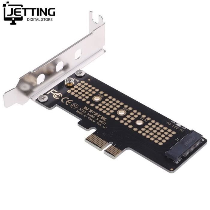 Adaptateur M.2 NVMe Vers PCI-E 4x - Câble 25 Cm Pour Carte Graphique Ou Carte Additionnelle - 8