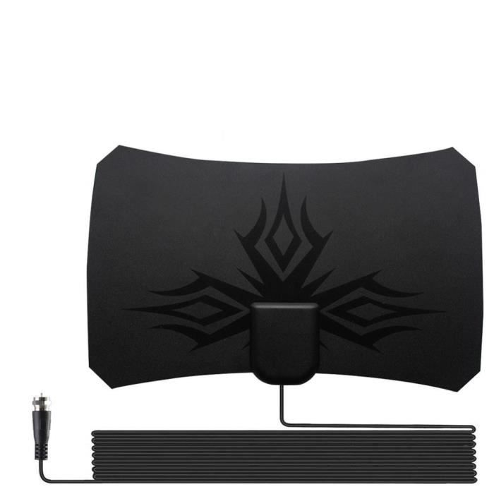 Amplificateur Antenne TV TNT/DVB-T2 - Booster Signal Full HD/4K, Filtre 4G - Installation Facile Coaxial