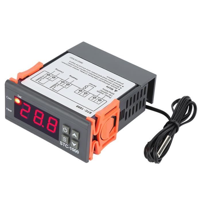 Ahlsen Prise Thermostat, Regulateur Température Numérique, Prise