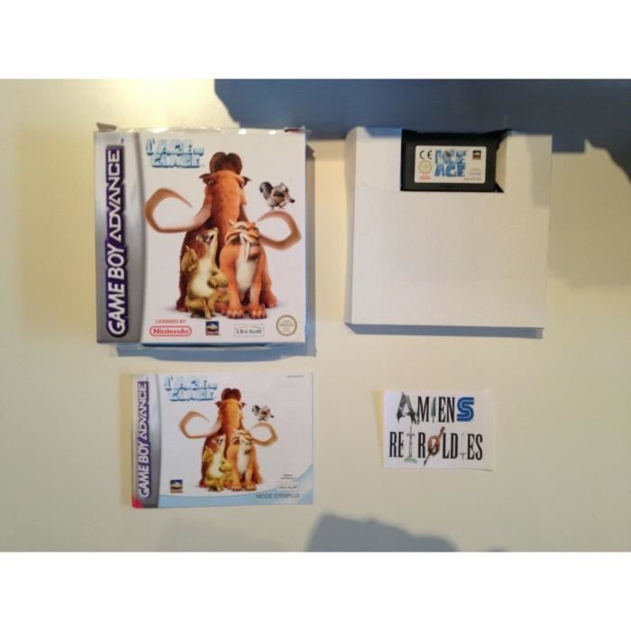 L'Age De Glace Nintendo Gameboy Advance Gba Pal Fr