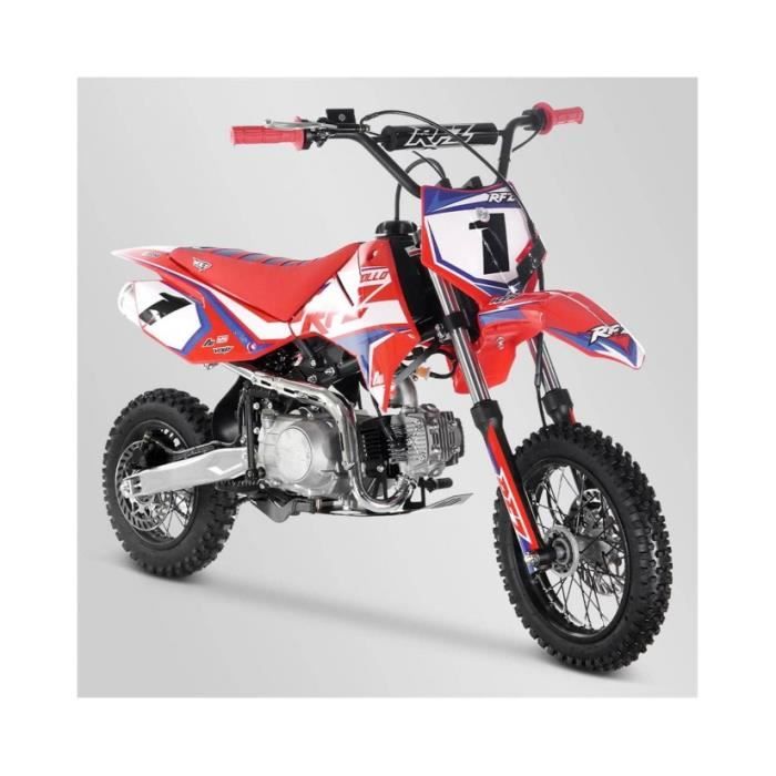 Pit bike Apollo RFZ rookie 110cc semi-auto 10/12 - - sans montage et mise en routesans montage et mise en route Rouge-