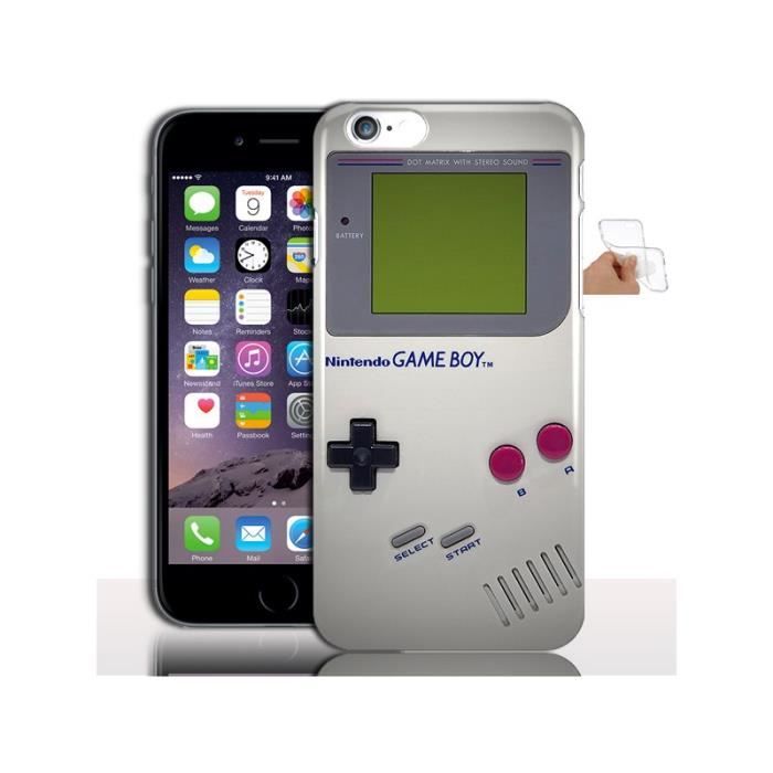 Coque pour iPhone 7 Game Boy ( Matiere Rigide ou Silicone ) - 4.7 pouces -  Cdiscount Téléphonie