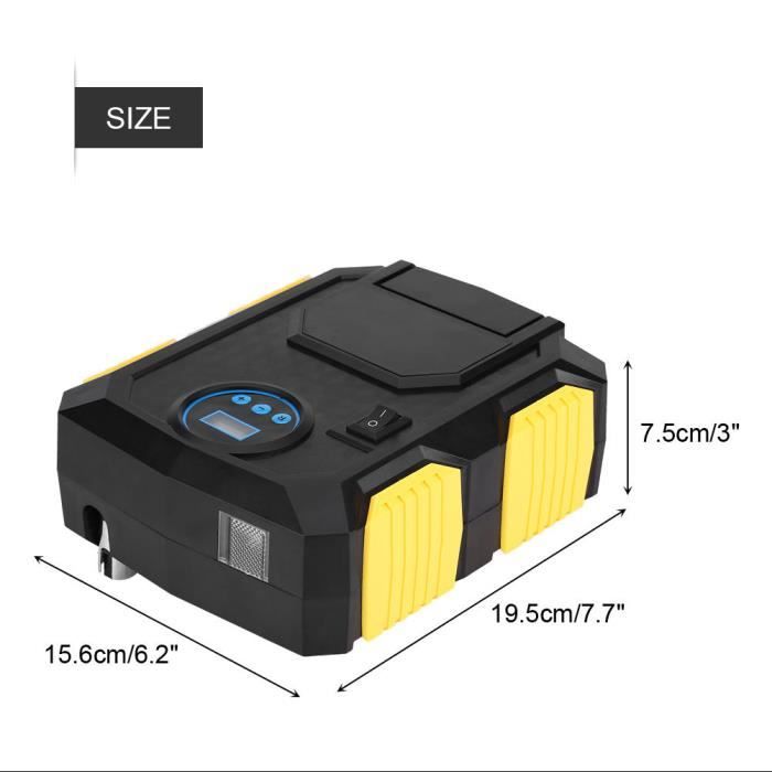 Pompe électrique Portable 12V - Transfert Eau/huile/kérosène - Débit 30L/min - Câble 5m - Alliage Aluminium - Pour Remorque, Voiture - 7