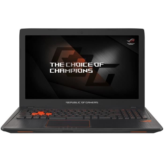 Achat PC Portable PC portable ASUS STRIX GL553VE-FY052T 15.6' LED Full HD Intel Core i7-7700HQ RAM 16Go SSD 256Go + HDD 1To GeForce GTX 1050 Ti 4 Go pas cher