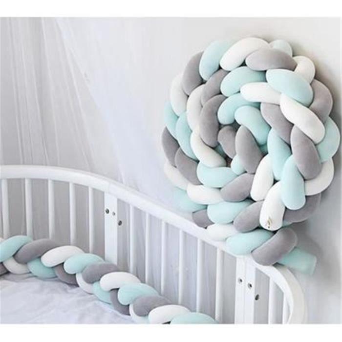 3m Tour De Lit Coussin Serpent Coussin Tresse Pare Chocs Velours Protection Bebe Blanc Gris Vert Cdiscount Puericulture Eveil Bebe 3m Tour De Lit Coussin Serpent Coussin Tresse Pare Chocs Velours Protection Bebe Blanc Gris Vert Cdiscount Puericulture Eveil Bebe