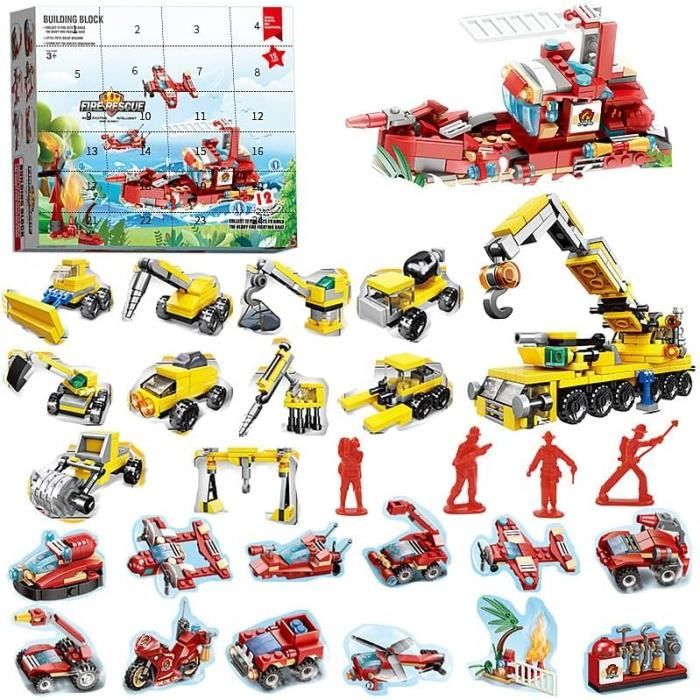 Kit De Remplissage Pour Calendrier De L'Avent – 24 Paires De Jouets (48 Pièces) – Yoyos, Parachutistes, Dinosaures