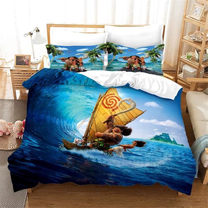 Parure De Lit Demon Hunters 135x200 Cm - Microfibre Douce - Housse Couette + Taies - Anime Pour Ado Et Adulte