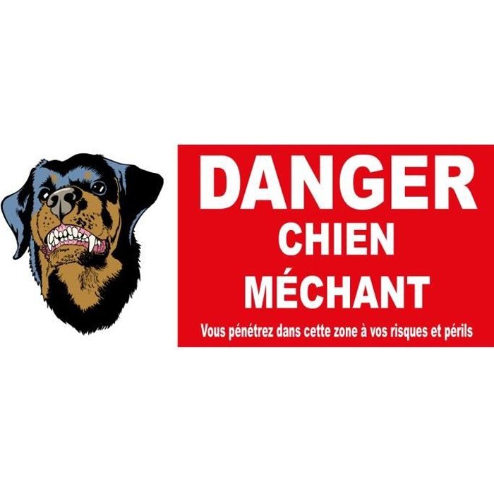Panneau Danger Chien Mechant Cdiscount Animalerie Panneau Danger Chien Mechant Cdiscount Animalerie