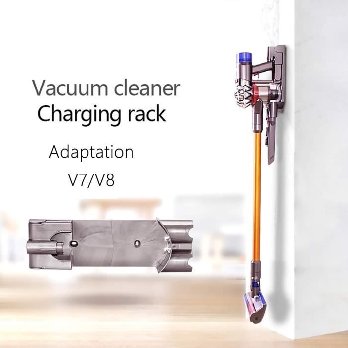etagere murale echelle etagere base de recharge murale pour aspirateur compatible avec le support dyson v7 v8 hjs90527241 365 cdiscount maison