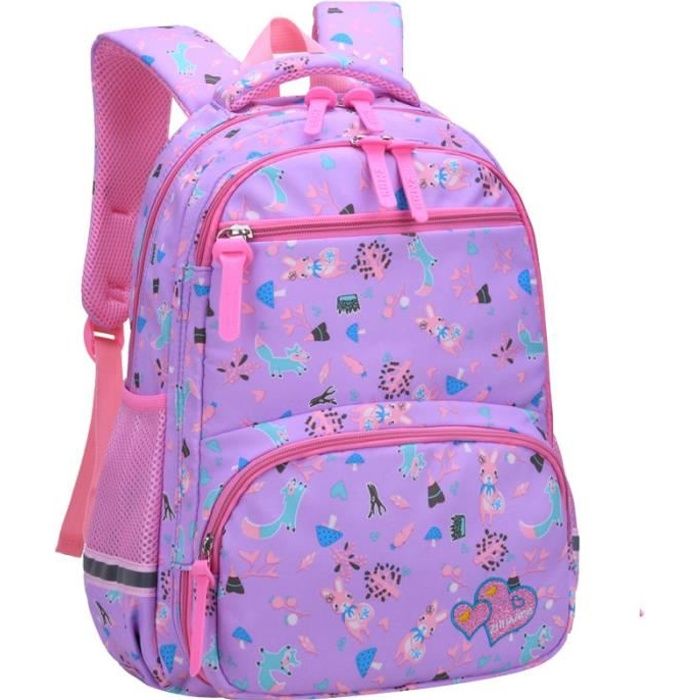 cartable fille sac a dos fille primaire en nylon cartable enfant primaire sac ecole fille sac a dos pour primaire scolaire colleg